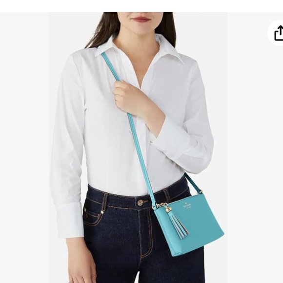 kate spade Handbags - kate spade Ivy Street Amy Crossbody purse bag stone blue nwt